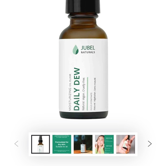 Face oil Jubel Naturals oil elixir NIB - Picture 2 of 4